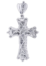 Diamond Cross Pendant| 3.19 Carats| 15.05 Grams