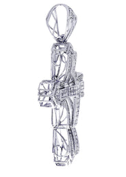 Diamond Cross Pendant| 4.36 Carats| 19.59 Grams