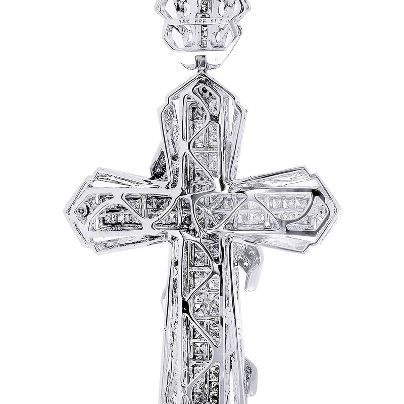 Diamond Cross Pendant| 3.65 Carats| 19.83 Grams