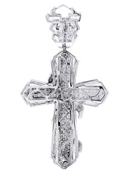 Diamond Cross Pendant| 3.65 Carats| 19.83 Grams