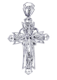 Diamond Cross Pendant| 1.72 Carats| 15.36 Grams