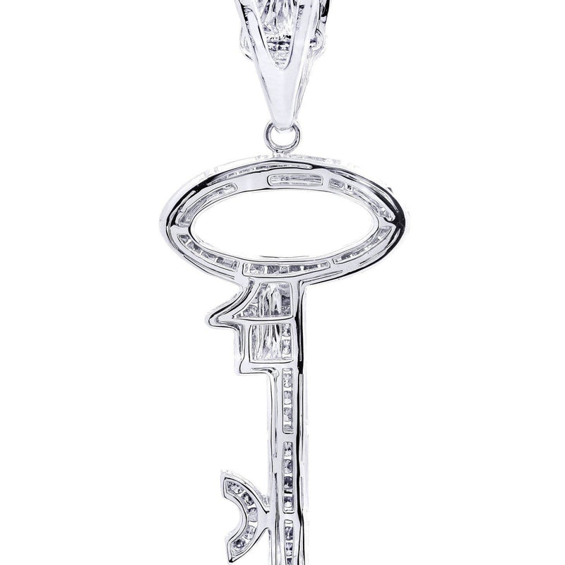 Diamond Key Pendant | 0.53 Carats | 5.37 Grams
