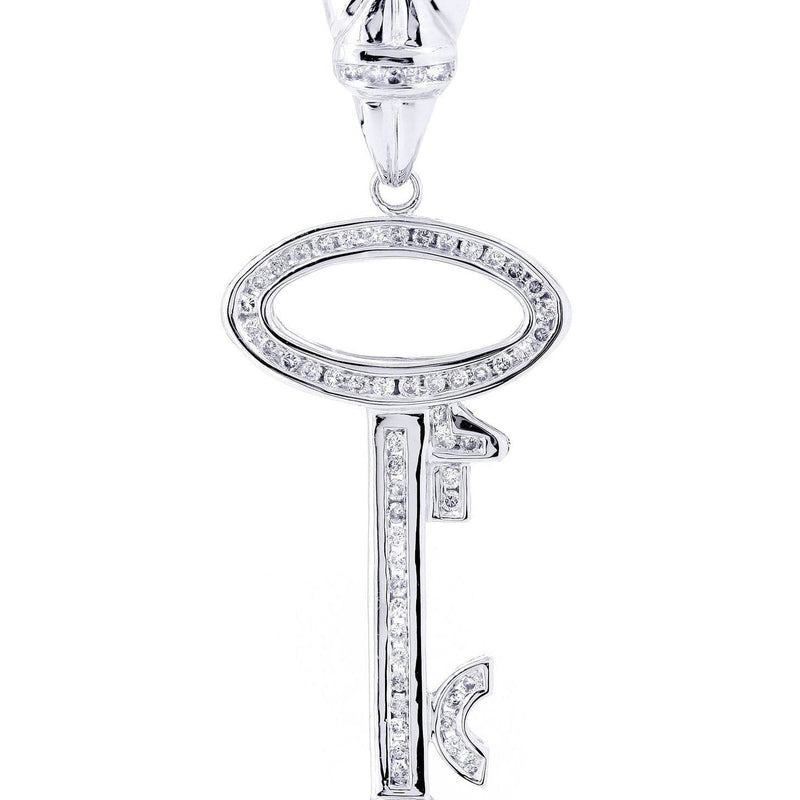 Diamond Key Pendant | 0.53 Carats | 5.37 Grams