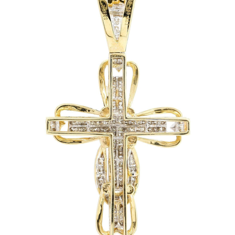 Diamond Cross Pendant | 1.22 Carats | 8.62 Grams