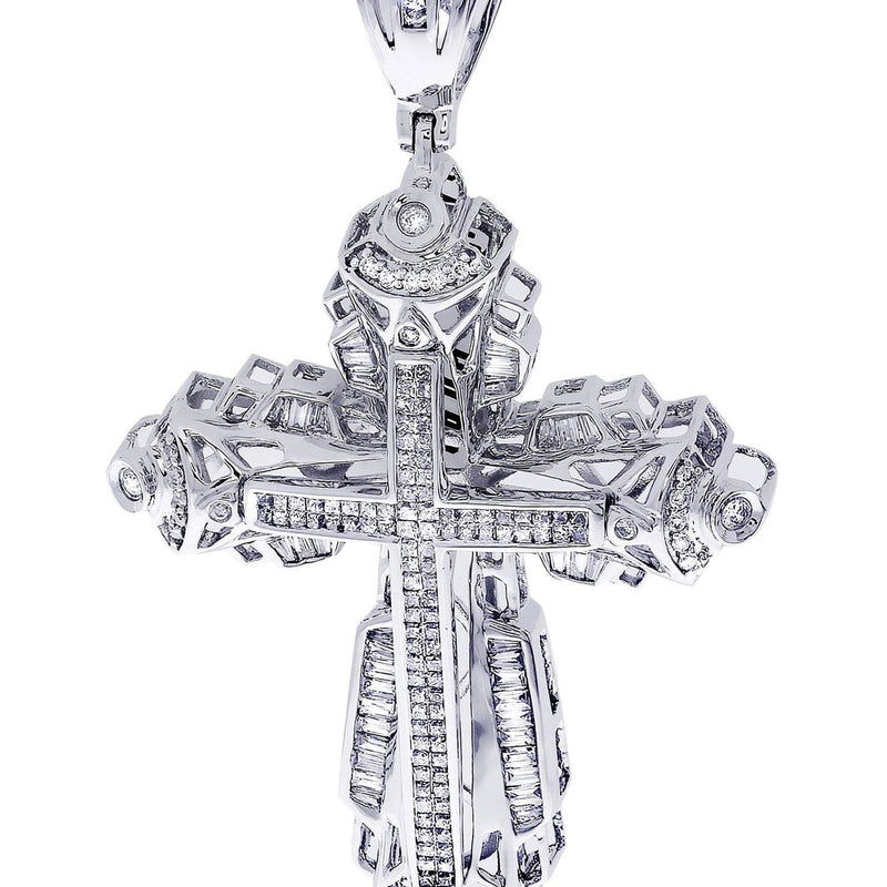 Diamond Cross Pendant| 2.1 Carats| 16.75 Grams
