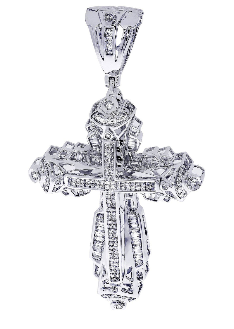 Diamond Cross Pendant| 2.1 Carats| 16.75 Grams