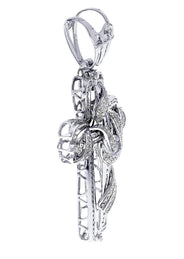 Diamond Cross Pendant| 3.34 Carats| 29.13 Grams