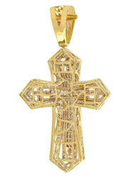 Diamond Cross Pendant| 4.08 Carats| 31.76 Grams