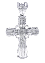 Diamond Cross Pendant| 1.95 Carats| 29.55 Grams