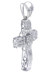 Diamond Cross Pendant| 1.95 Carats| 29.55 Grams