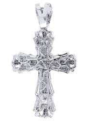 Diamond Cross Pendant| 4.3 Carats| 31.55 Grams