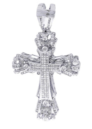 Diamond Cross Pendant| 4.3 Carats| 31.55 Grams
