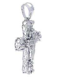 Diamond Cross Pendant| 4.3 Carats| 31.55 Grams
