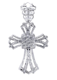 Diamond Cross Pendant| 2.1 Carats| 20.43 Grams