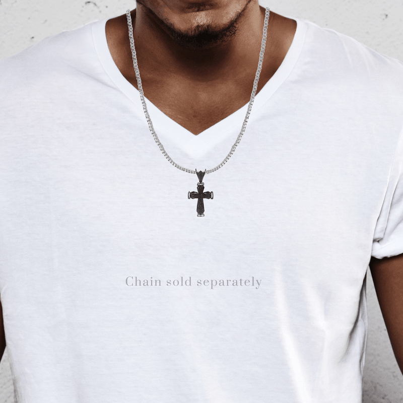 Diamond Cross Pendant | 0.77 Carats | 5.43 Grams