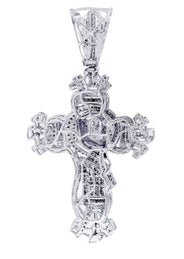 Diamond Cross Pendant| 2.7 Carats| 23.4 Grams