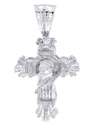 Diamond Cross Pendant| 2.7 Carats| 23.4 Grams