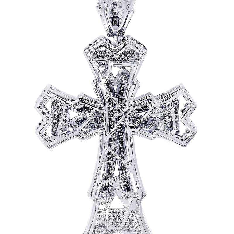 Diamond Cross Pendant| 2.28 Carats| 21.68 Grams