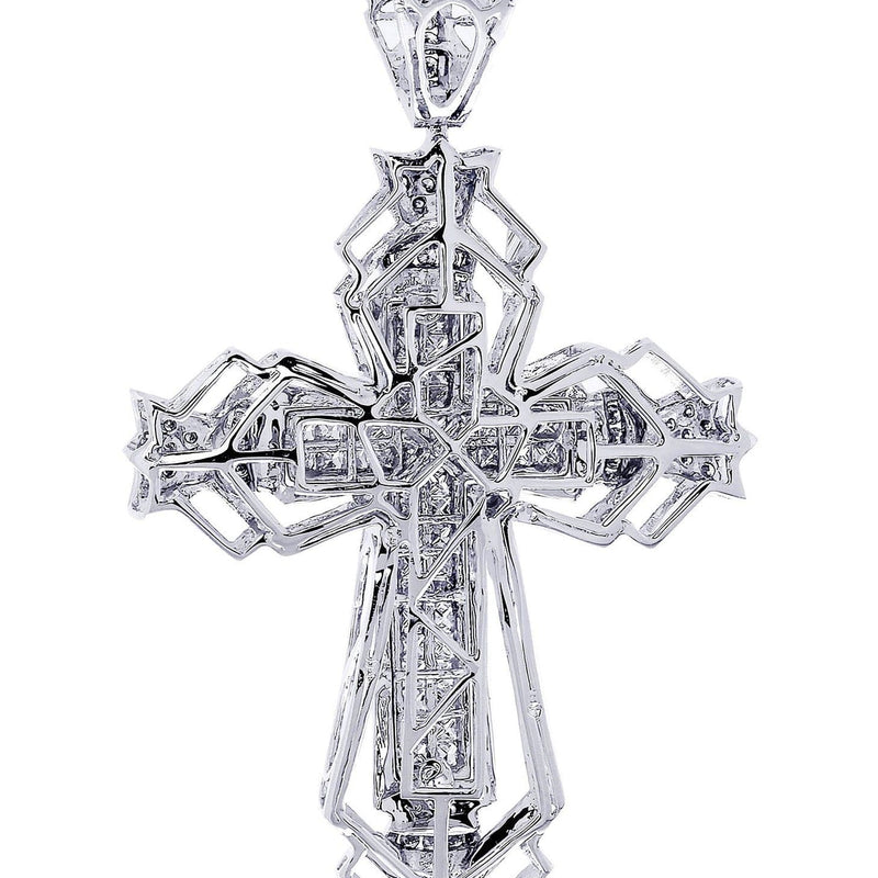 Diamond Cross Pendant| 3.05 Carats| 18.65 Grams