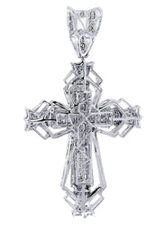 Diamond Cross Pendant| 3.05 Carats| 18.65 Grams