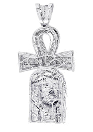 Diamond Cross Pendant| 5.27 Carats| 48.65 Grams