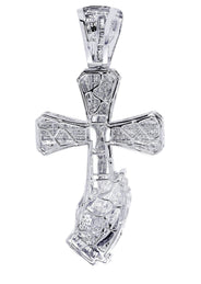 Diamond Cross Pendant| 3.6 Carats| 33.37 Grams