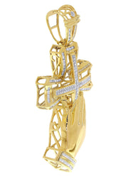 Diamond Cross Pendant| 2.65 Carats| 29.58 Grams