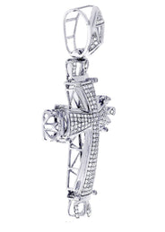 Diamond Cross Pendant| 2.01 Carats| 17.84 Grams