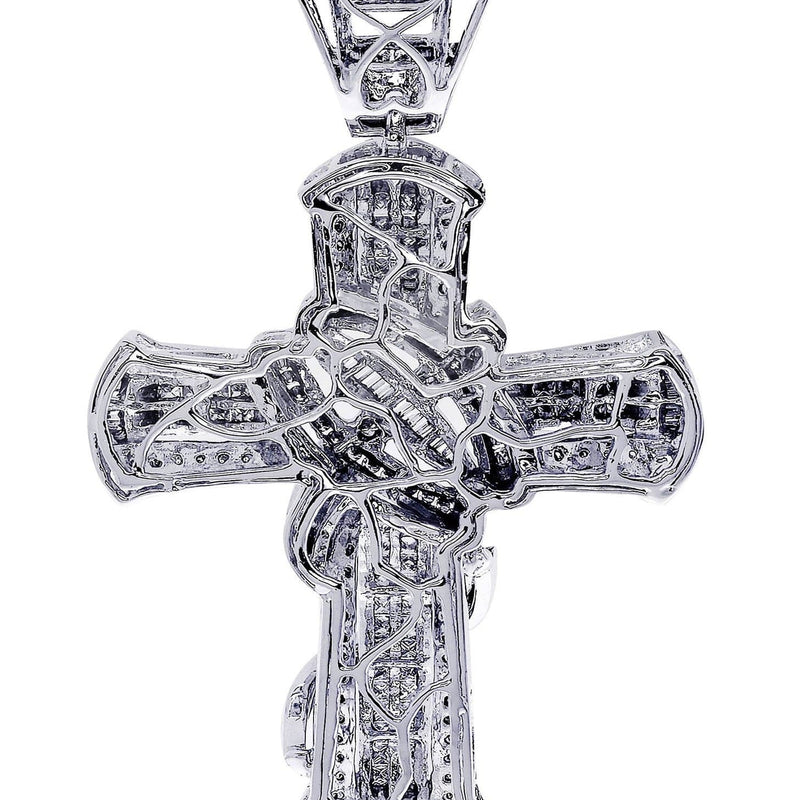 Diamond Cross Pendant| 2.17 Carats| 18.01 Grams