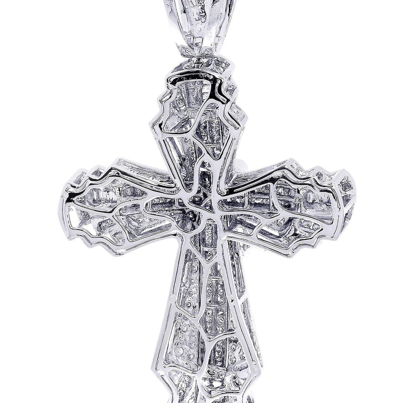 Diamond Cross Pendant| 3.23 Carats| 23.26 Grams