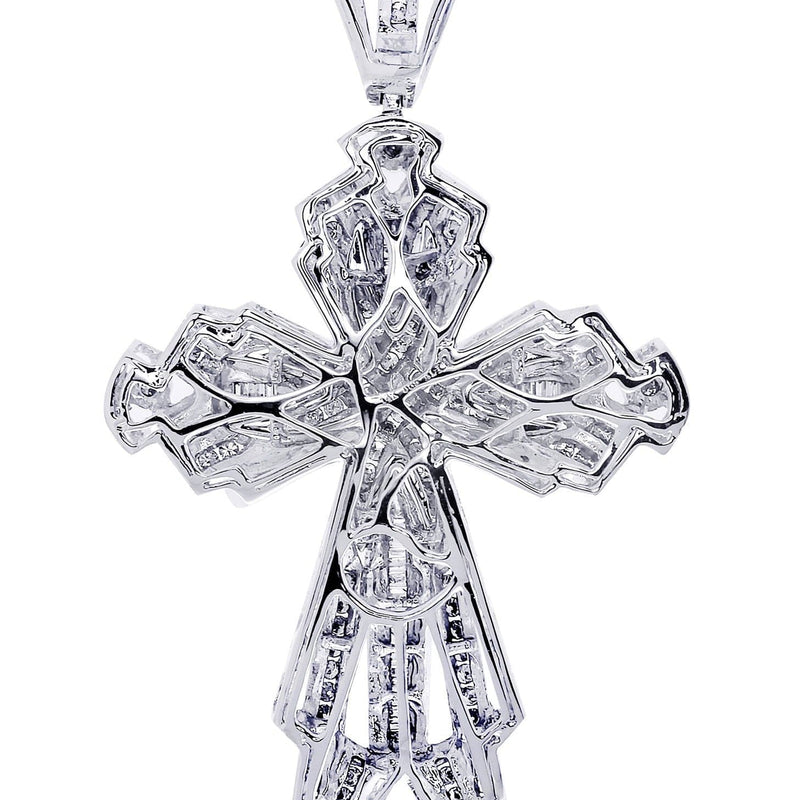 Diamond Cross Pendant| 1.23 Carats| 20.4 Grams