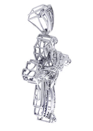 Diamond Cross Pendant| 1.23 Carats| 20.4 Grams