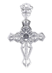 Diamond Cross Pendant| 3.15 Carats| 26.7 Grams