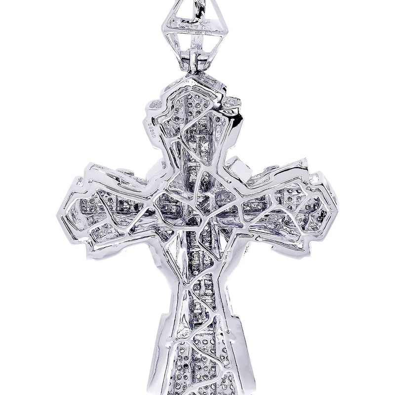 Diamond Cross Pendant| 2.71 Carats| 23.79 Grams