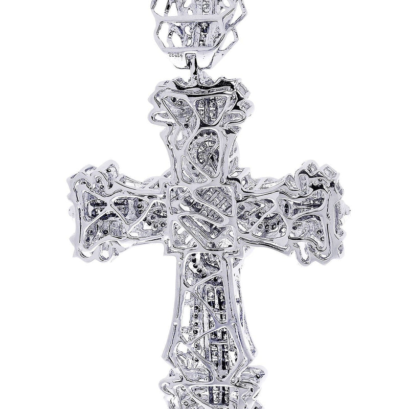 Diamond Cross Pendant| 2.07 Carats| 23.5 Grams