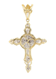 Diamond Cross Pendant | 0.39 Carats | 6.25 Grams