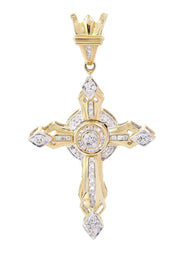 Diamond Cross Pendant | 0.39 Carats | 6.25 Grams