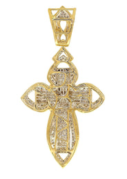 Diamond Cross Pendant| 3.36 Carats| 16.76 Grams