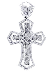 Diamond Cross Pendant| 4.1 Carats| 22.95 Grams