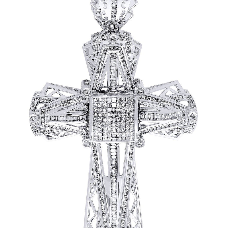 Diamond Cross Pendant| 2.63 Carats| 24.62 Grams