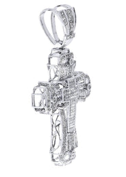 Diamond Cross Pendant| 3.18 Carats| 21.52 Grams