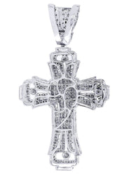 Diamond Cross Pendant| 4.43 Carats| 22 Grams