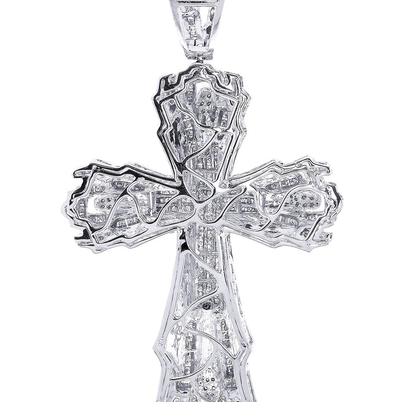 Diamond Cross Pendant| 1.98 Carats| 24.56 Grams
