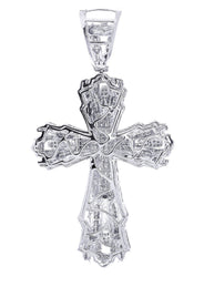 Diamond Cross Pendant| 1.98 Carats| 24.56 Grams