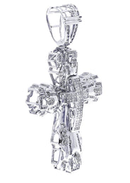 Diamond Cross Pendant| 1.98 Carats| 24.56 Grams