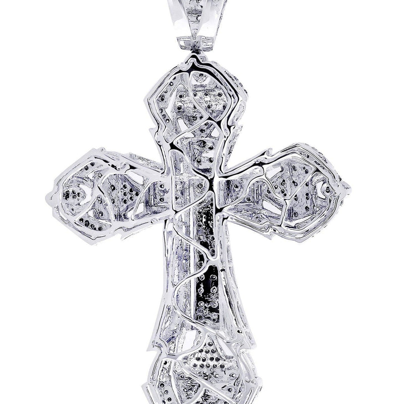 Diamond Cross Pendant| 1.72 Carats| 30.68 Grams