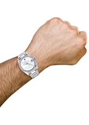 116200 | Rolex Datejust Watch | 36Mm | "Who Cares I'm Already Late" Custom Dial | Oyster Band