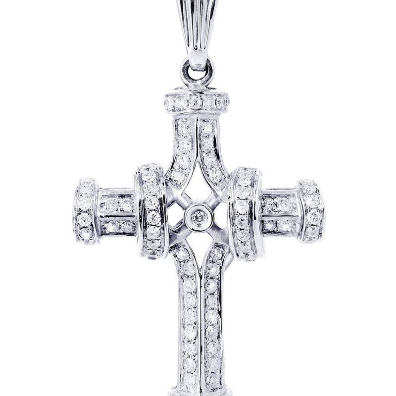 Diamond Cross Pendant | 0.44 Carats | 3.44 Grams