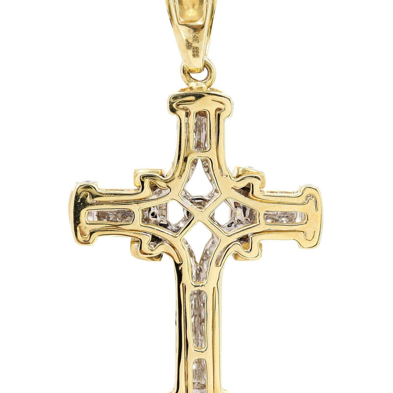 Diamond Cross Pendant |0.45 Carats | 3.45 Grams