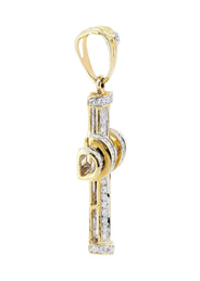 Diamond Cross Pendant |0.45 Carats | 3.45 Grams
